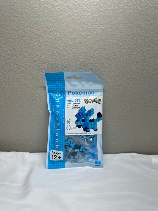 Pokemon Glaceon Nanoblock Constructible Figure